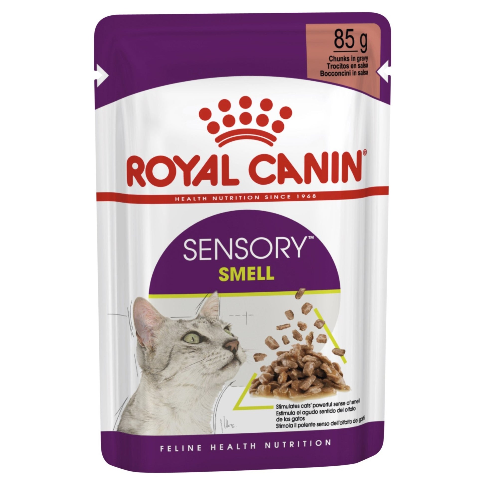 Royal Canin Cat Wet Food Pouches Sensory Smell Gravy 12x85g - Woonona Petfood & Produce