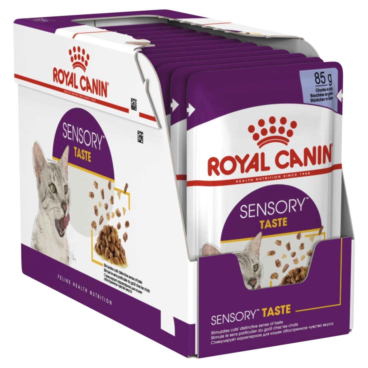 Royal Canin Cat Wet Food Pouches Sensory Taste Jelly 12x85g - Woonona Petfood & Produce