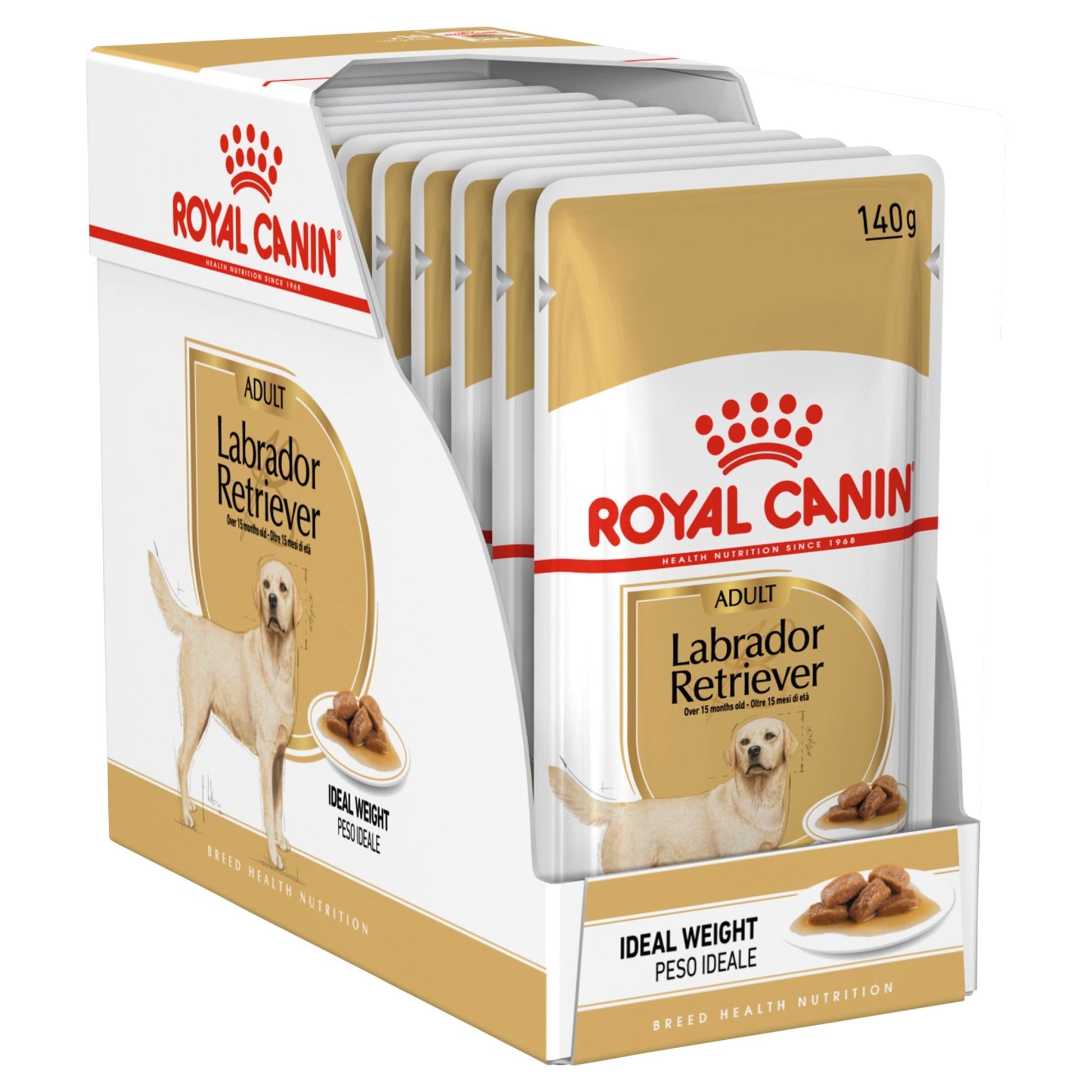 Royal Canin Dog Wet Pouch Labrador Gravy 10x140g - Woonona Petfood & Produce