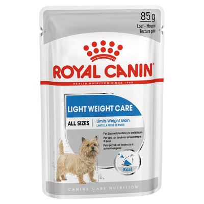 Royal Canin Dog Wet Pouch Light Weight Care Loaf 85g - Woonona Petfood & Produce