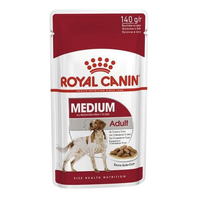 Royal Canin Dog Wet Pouch Medium Adult 140g - Woonona Petfood & Produce