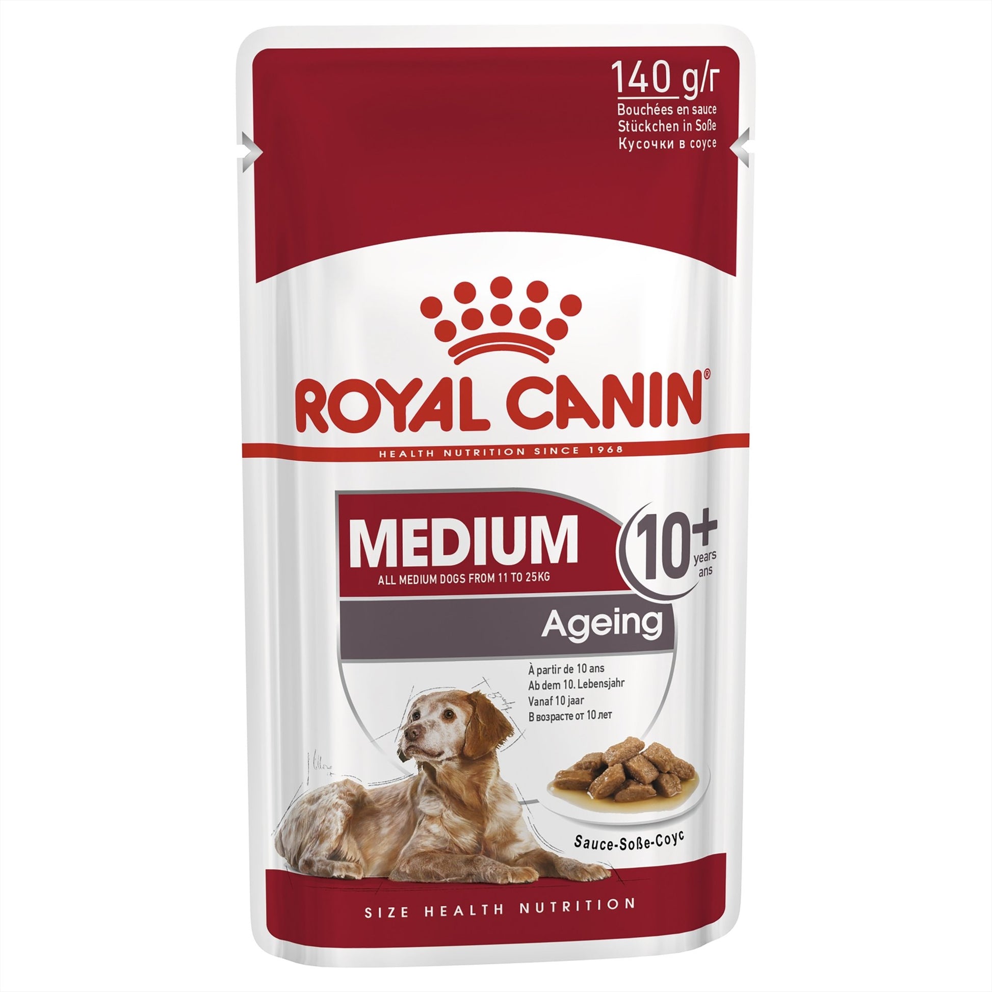 Royal Canin Dog Wet Pouches Medium Ageing 10x140g - Woonona Petfood & Produce