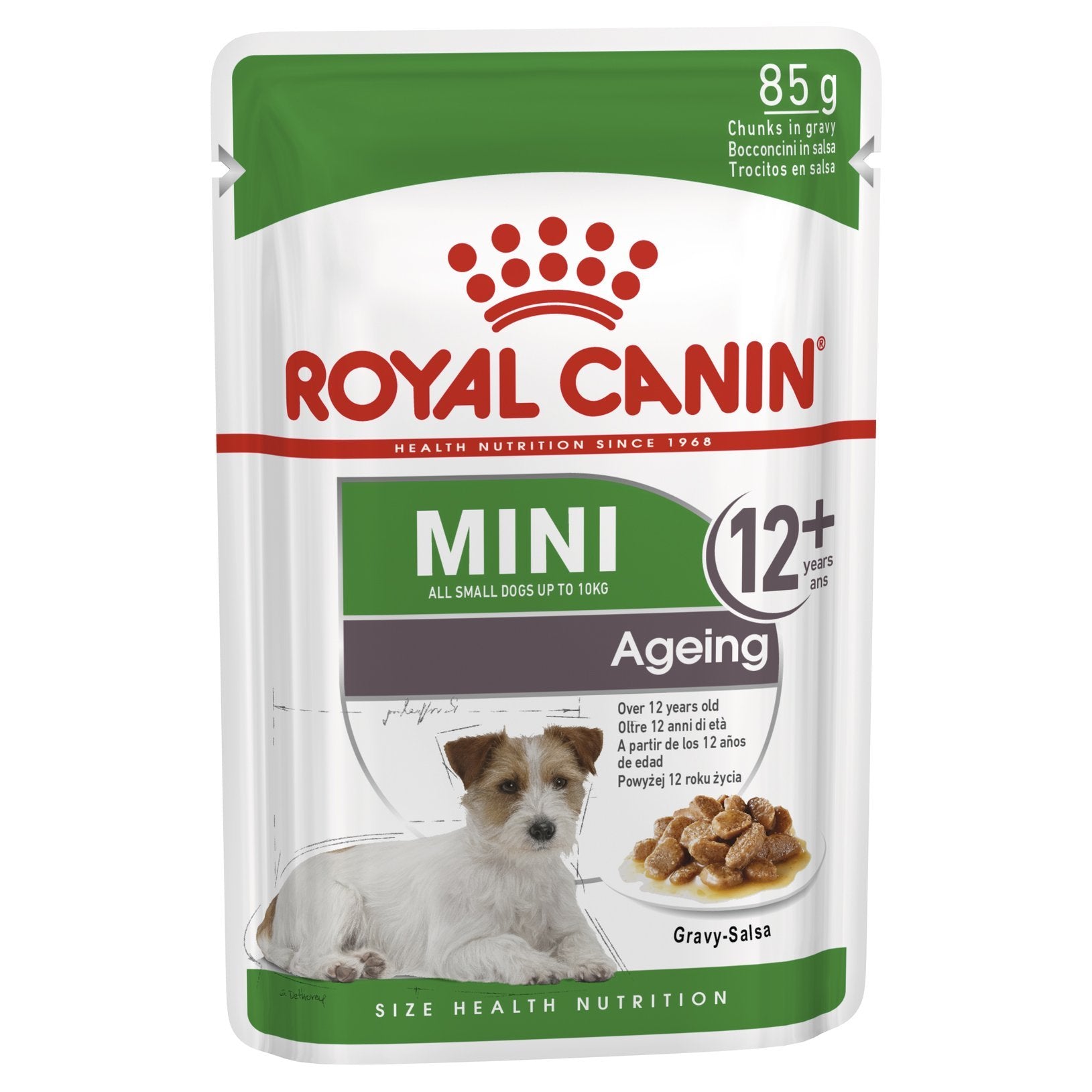 Royal Canin Dog Wet Pouches Mini Ageing 12+ 12x85g - Woonona Petfood & Produce