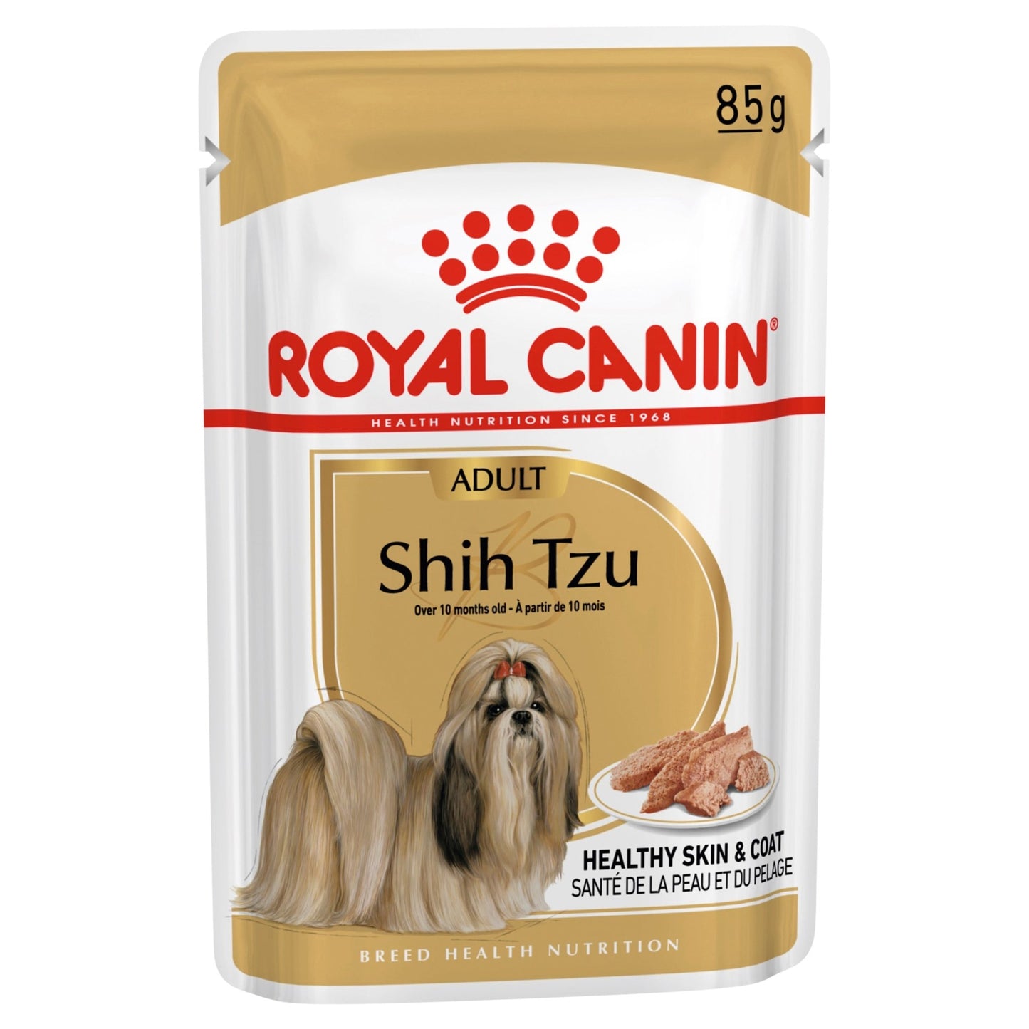 Royal Canin Dog Wet Pouches Shih Tzu Loaf 12x85g - Woonona Petfood & Produce