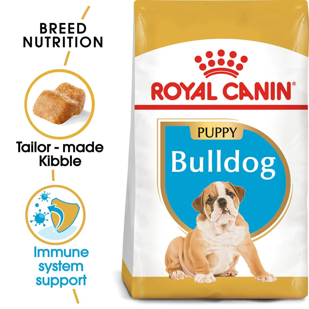 Royal Canin Dry Dog Food Bulldog Puppy 12kg - Woonona Petfood & Produce