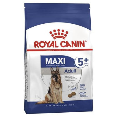 Royal Canin Dry Dog Food Maxi Large Breed Adult 5+ 15kg - Woonona Petfood & Produce