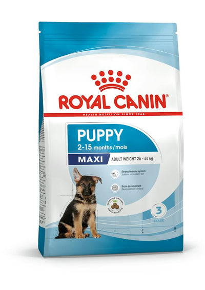 Royal Canin Dry Dog Food Maxi Large Breed Puppy - Woonona Petfood & Produce
