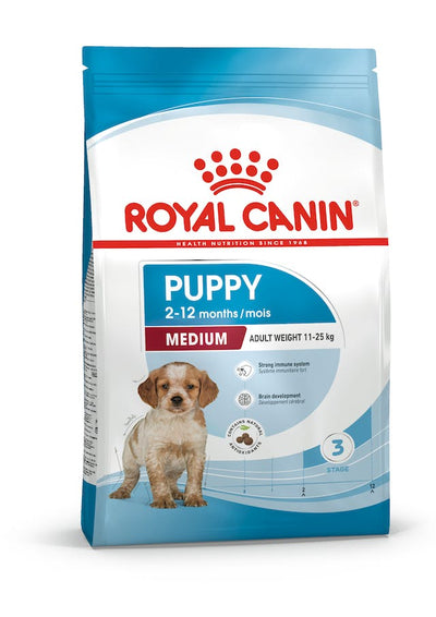 Royal Canin Dry Dog Food Medium Breed Puppy - Woonona Petfood & Produce