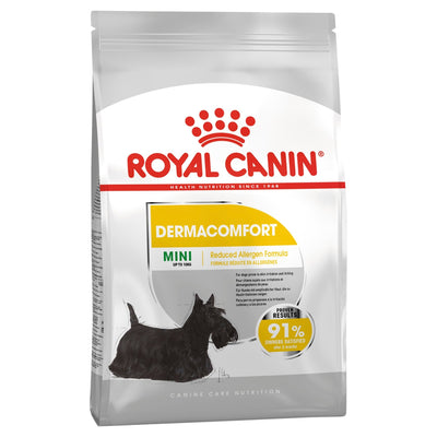 Royal Canin Dry Dog Food Mini Breed Dermacomfort 3kg - Woonona Petfood & Produce