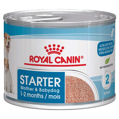 Royal Canin Starter Mother and Babydog Mousse 12x195g - Woonona Petfood & Produce
