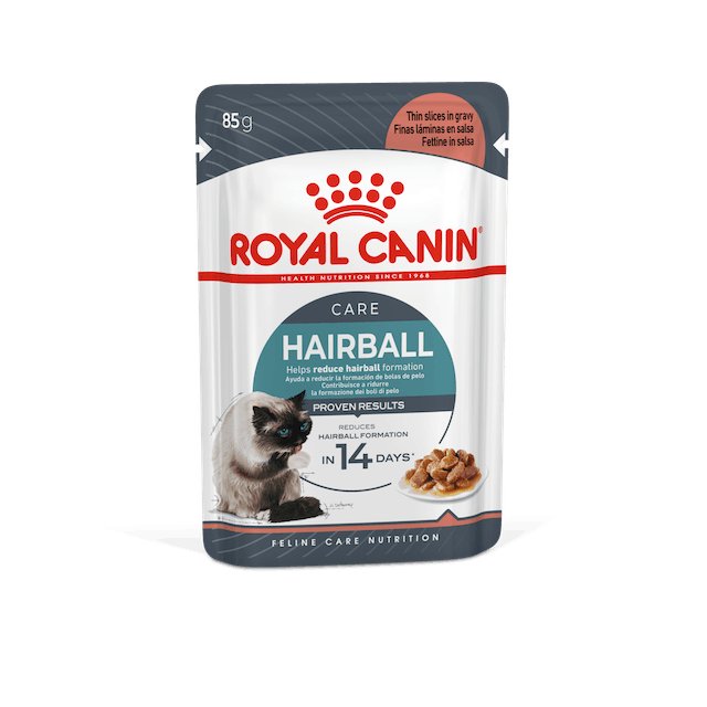Royal Canin Wet Cat Food Hairball Gravy 12x85g - Woonona Petfood & Produce