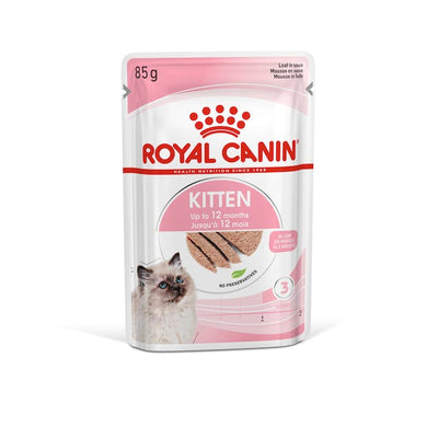 Royal Canin Wet Cat Food Kitten Loaf 85g - Woonona Petfood & Produce