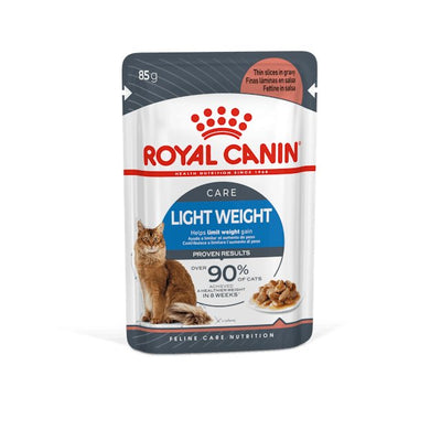 Royal Canin Wet Cat Food Light Weight Care Gravy 85g - Woonona Petfood & Produce