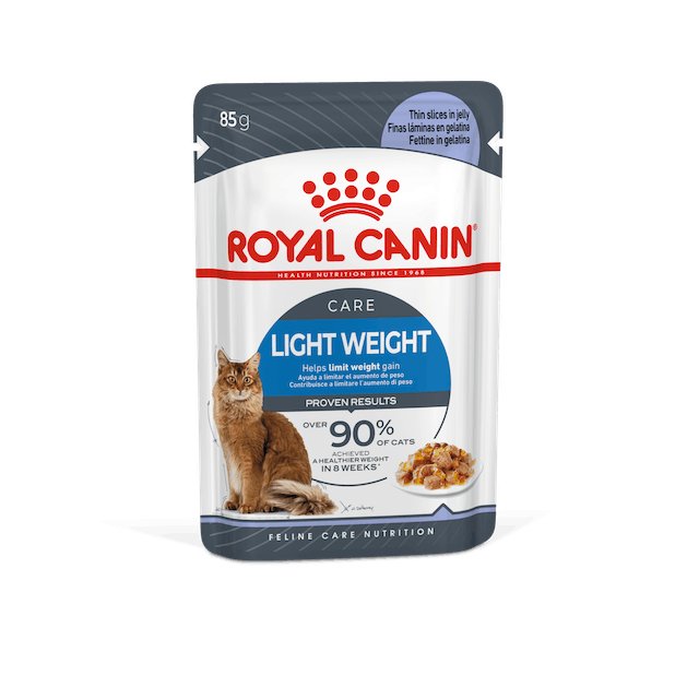 Royal Canin Wet Cat Food Light Weight Care Jelly 12x85g - Woonona Petfood & Produce