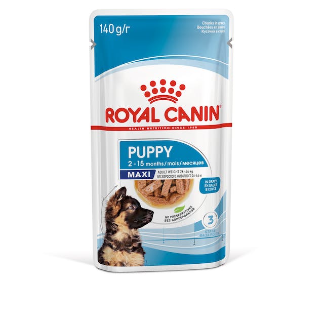 Royal Canin Wet Dog Food Maxi Puppy 10x140g - Woonona Petfood & Produce