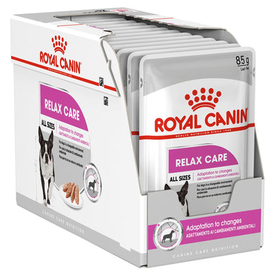 Royal Canin Wet Dog Food Pouches Relax Care Loaf 12x85g - Woonona Petfood & Produce