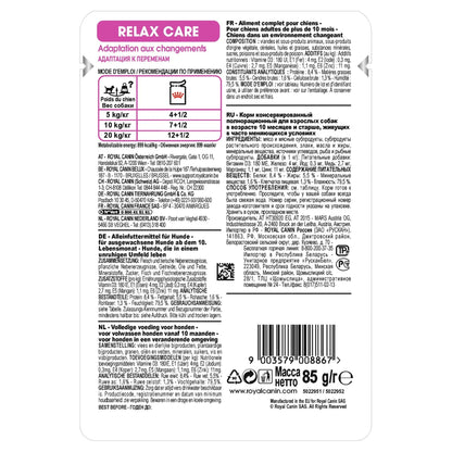 Royal Canin Wet Dog Food Pouches Relax Care Loaf 12x85g - Woonona Petfood & Produce