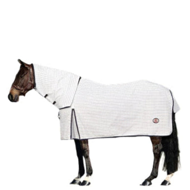 Rug Cotton Ripstop 4''6 Combo White/navy - Woonona Petfood & Produce