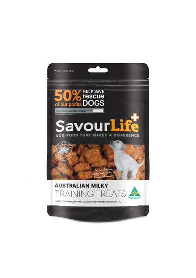SavourLife Australian Made Milky Training Treats 150g - Woonona Petfood & Produce