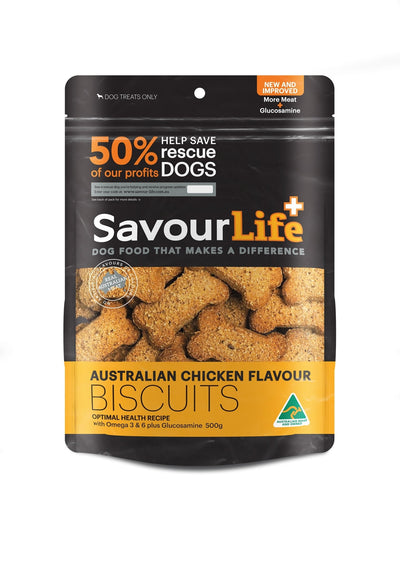 SavourLife Biscuits 500g Chicken - Woonona Petfood & Produce