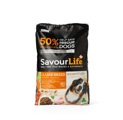SavourLife Essentials Dog Adult Large Breed Chicken and Veggies 15kg - Woonona Petfood & Produce