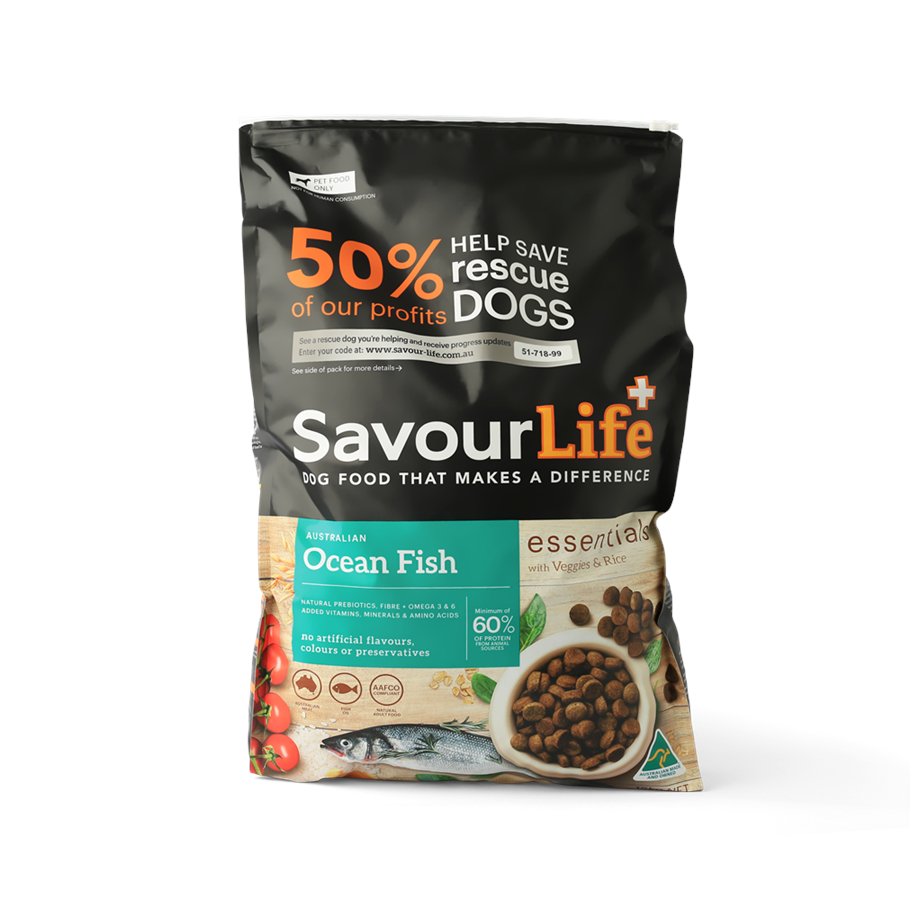 SavourLife Essentials Dog Adult Ocean Fish 3kgs - Woonona Petfood & Produce