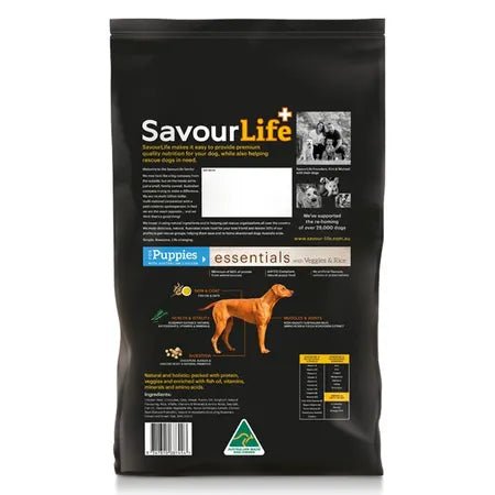 SavourLife Essentials Puppy Chicken and Veggies - Woonona Petfood & Produce