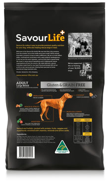 SavourLife Grain Free Adult Large Breed Fish 15kg - Woonona Petfood & Produce