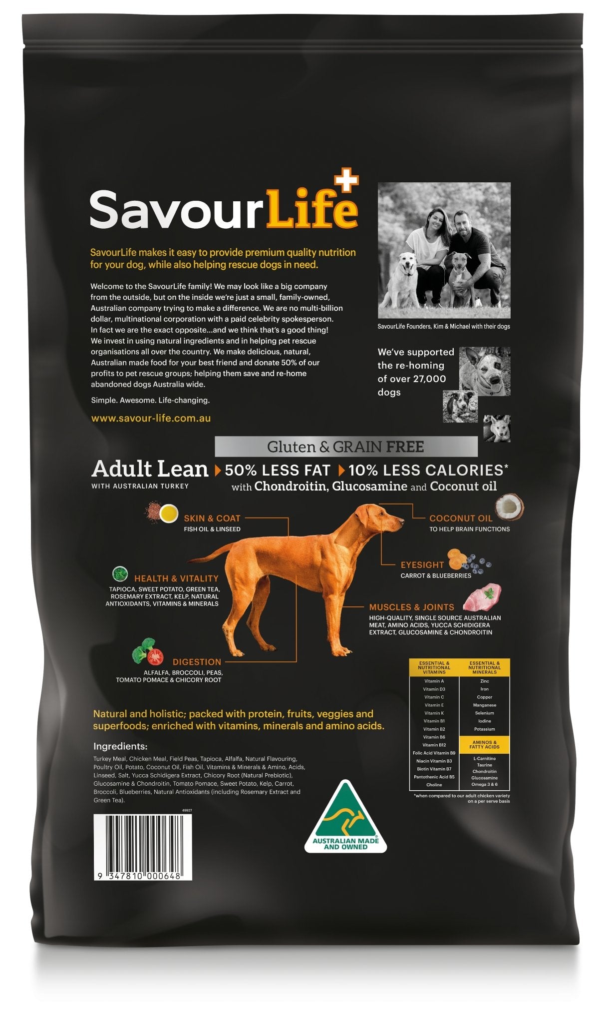 SavourLife Grain Free Adult Lite Turkey - Woonona Petfood & Produce