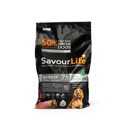 SavourLife Grain Free Mature 7+ Chicken 2.5kgs - Woonona Petfood & Produce