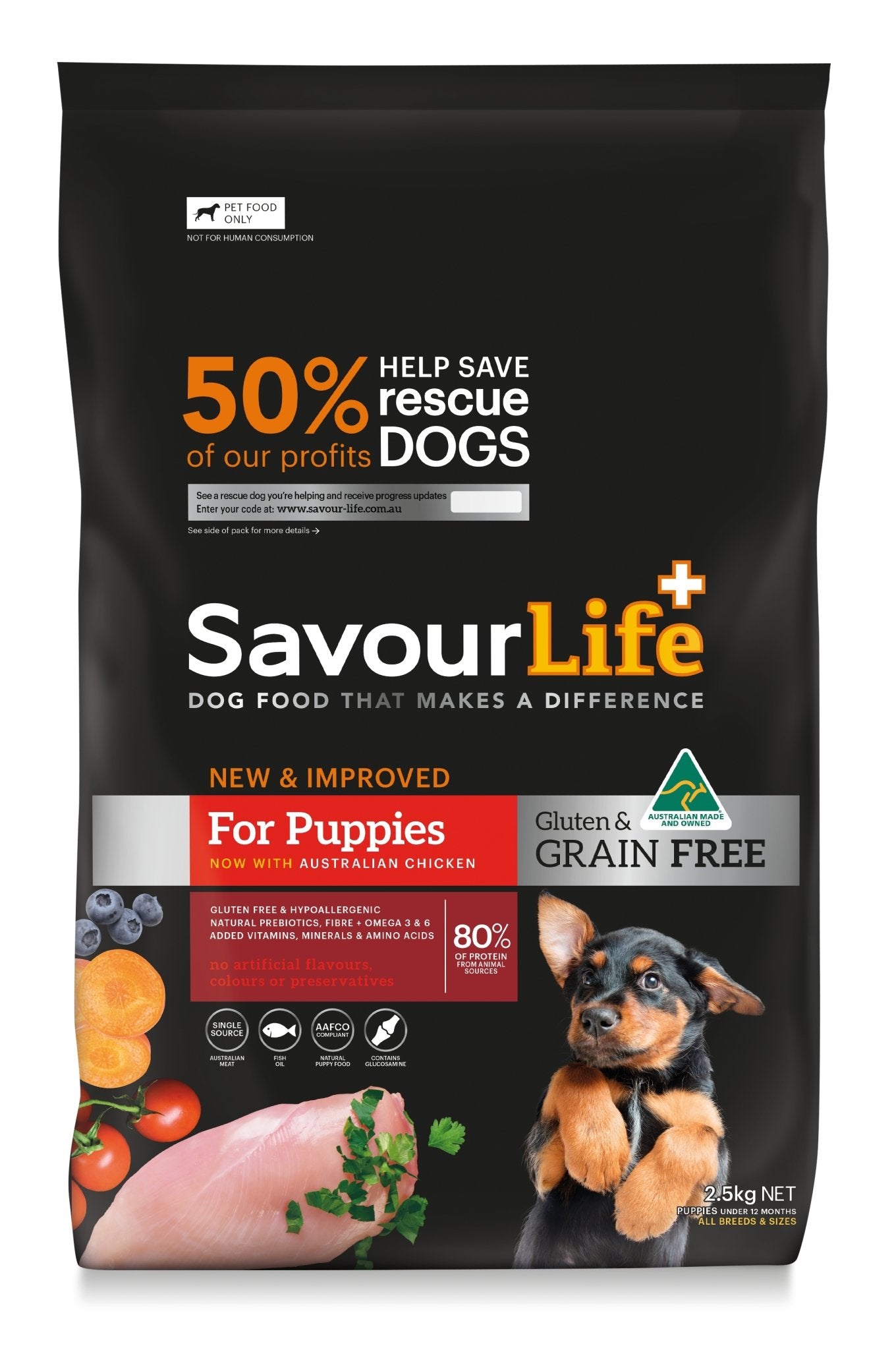 SavourLife Grain Free Puppy Chicken - Woonona Petfood & Produce