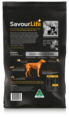 SavourLife Grain Free Puppy Large Breed - Woonona Petfood & Produce