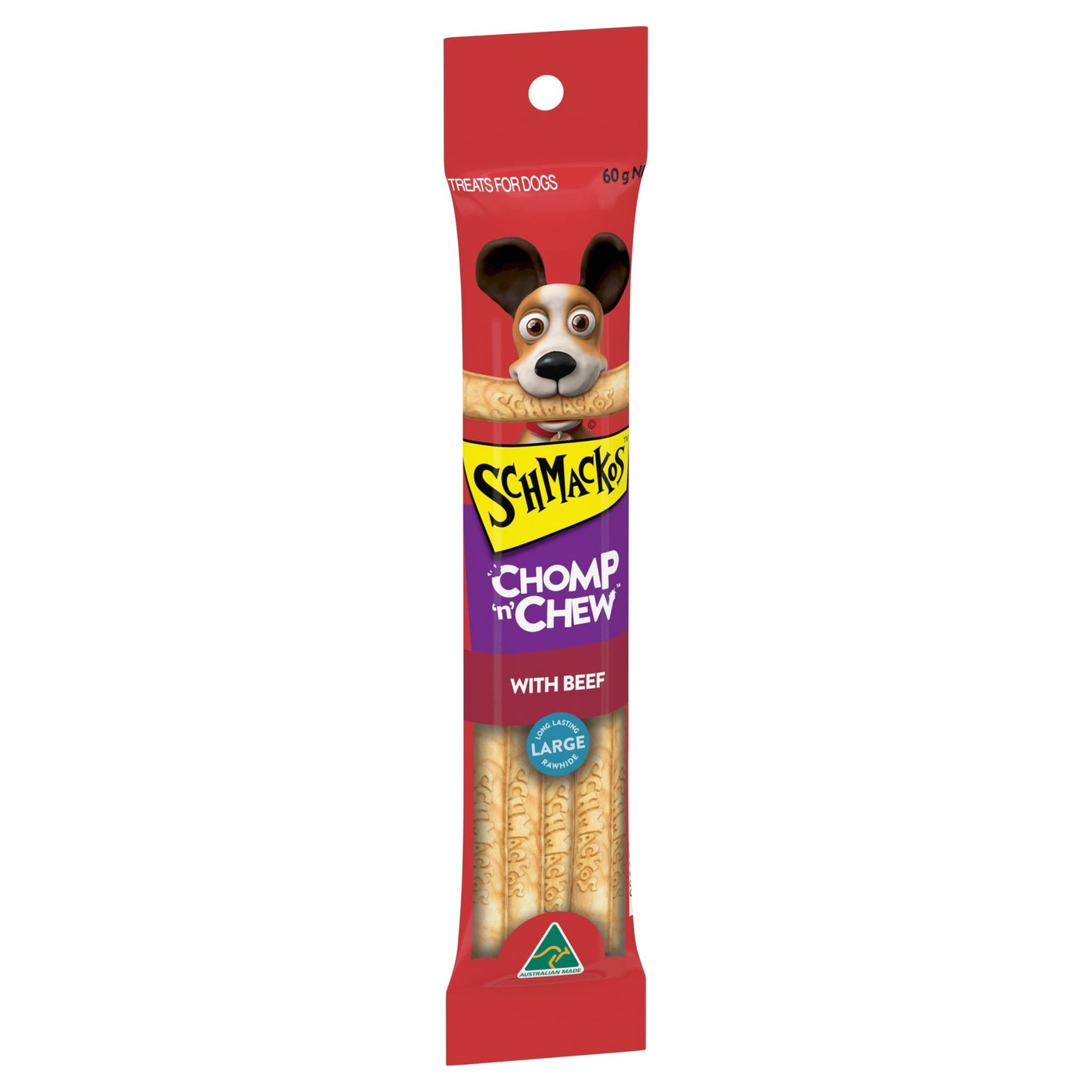 Schmackos Chomp N Chew Large X 1 - Woonona Petfood & Produce