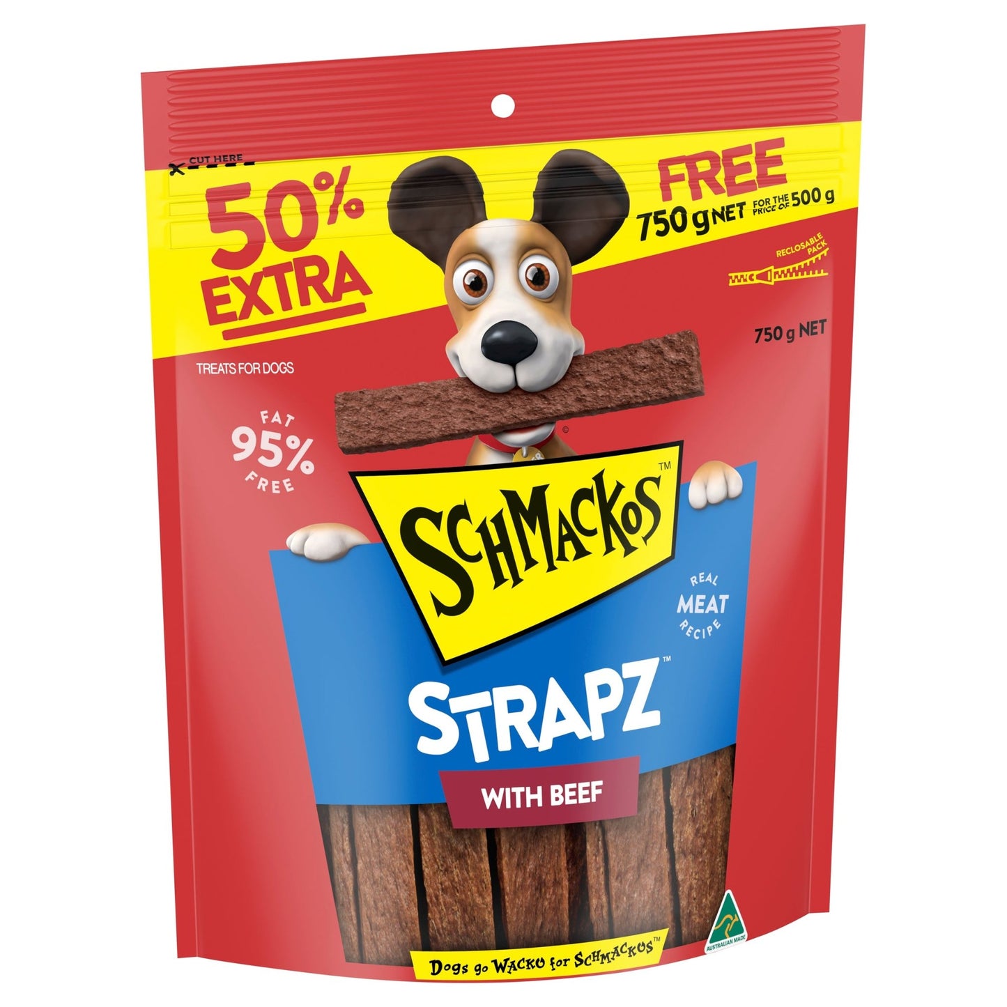 Schmackos Strapz 500g Variety Pack - Woonona Petfood & Produce