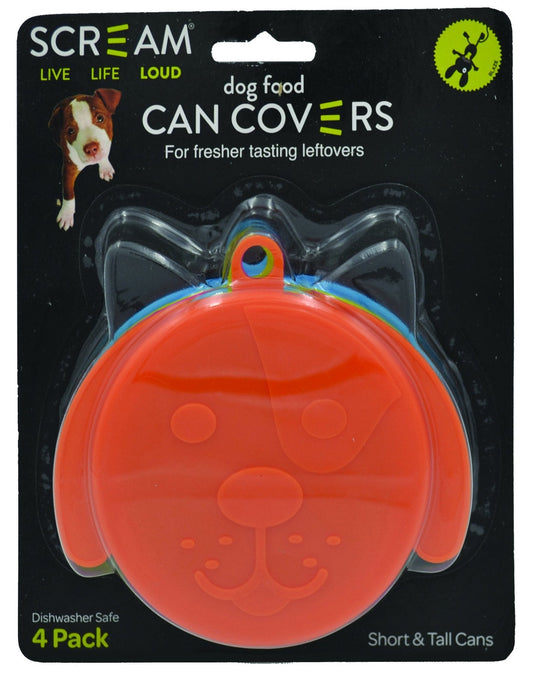 Scream Dog Food Can Cover 4 Pack - Woonona Petfood & Produce