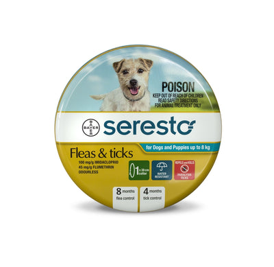 Seresto Puppies and Small Dogs Up To 8kg - Woonona Petfood & Produce