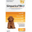 Simparica Trio 1.25kg - 2.5kg Dog Flea, Tick & Worm Chew 3 Pack - Woonona Petfood & Produce