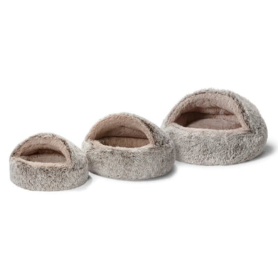 Snooza Cuddler Hooded Mink Wheat