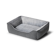 Snooza Low Front Lounger Grey Small\Medium - Woonona Petfood & Produce