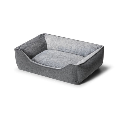 Snooza Low Front Lounger Grey Small\Medium - Woonona Petfood & Produce