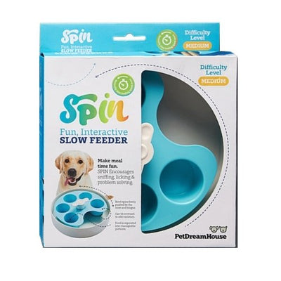 SPIN Interactive Adjustable Slow Feeder Bowl Cups - Woonona Petfood & Produce