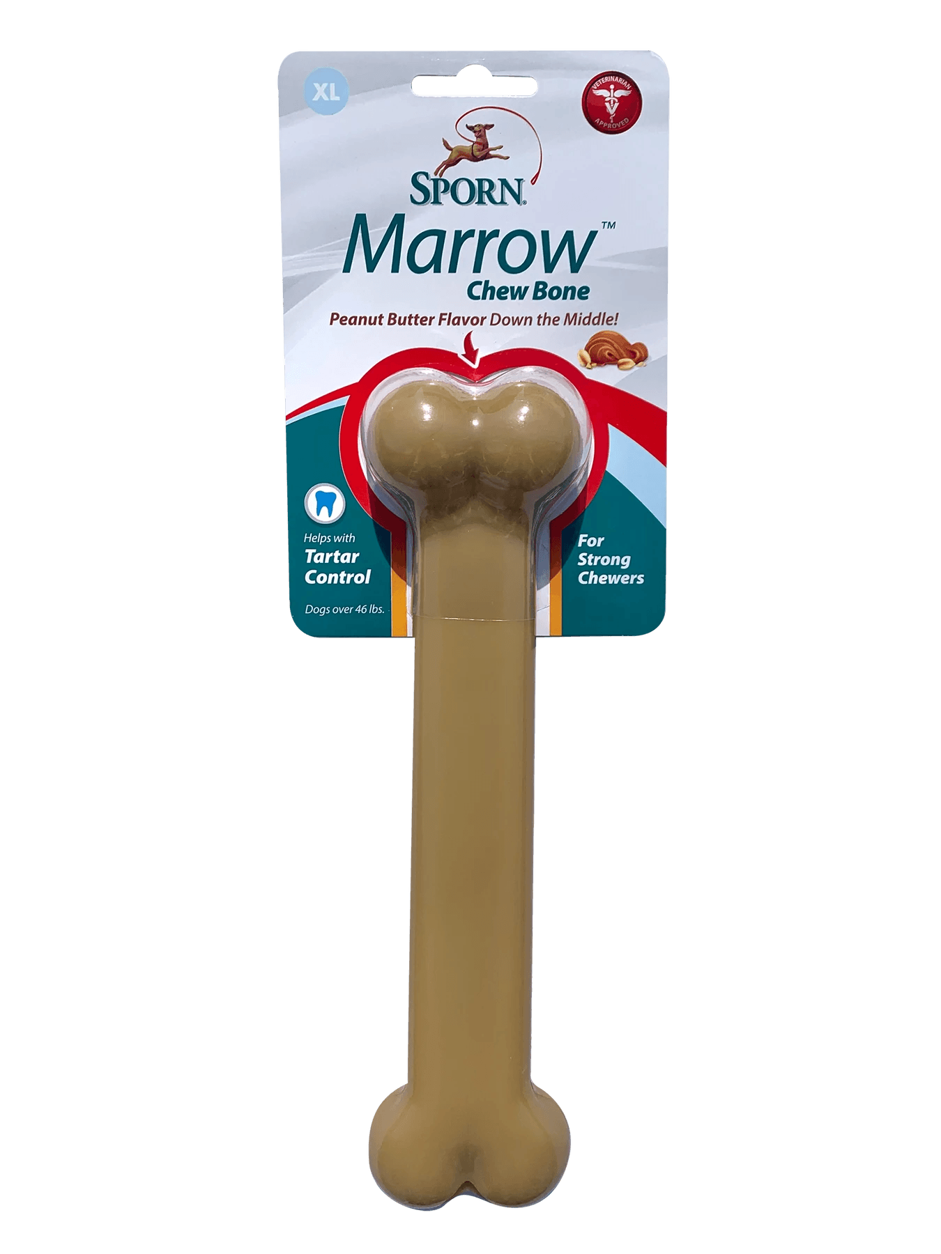 Sporn Marrow Chew Bone Peanut Butter - Woonona Petfood & Produce