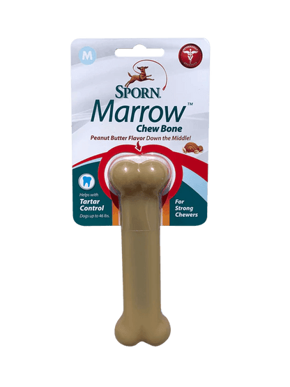 Sporn Marrow Chew Bone Peanut Butter - Woonona Petfood & Produce