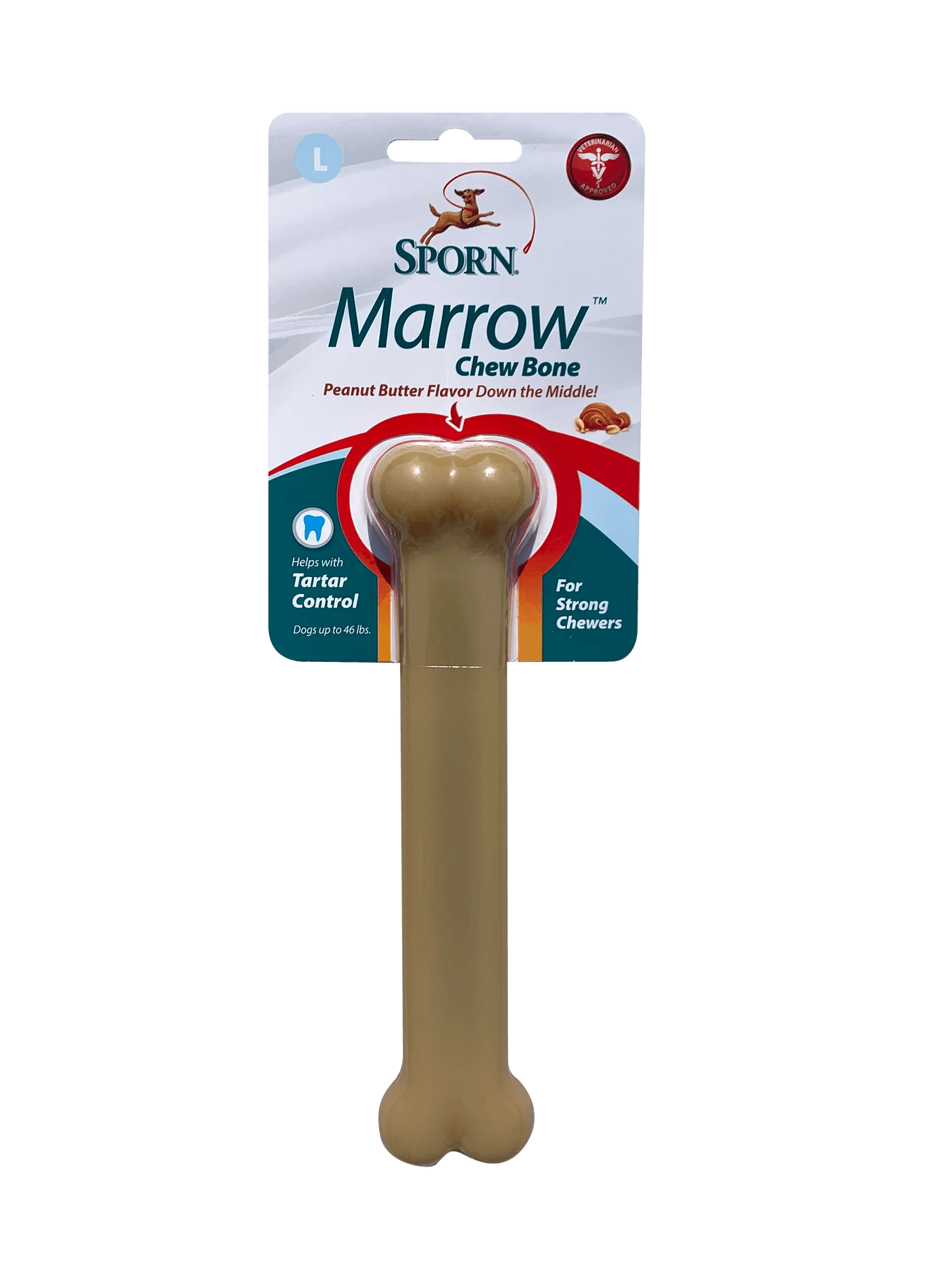 Sporn Marrow Chew Bone Peanut Butter - Woonona Petfood & Produce