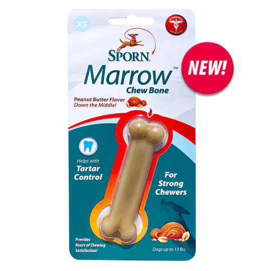 Sporn Marrow Chew Bone Peanut Butter - Woonona Petfood & Produce