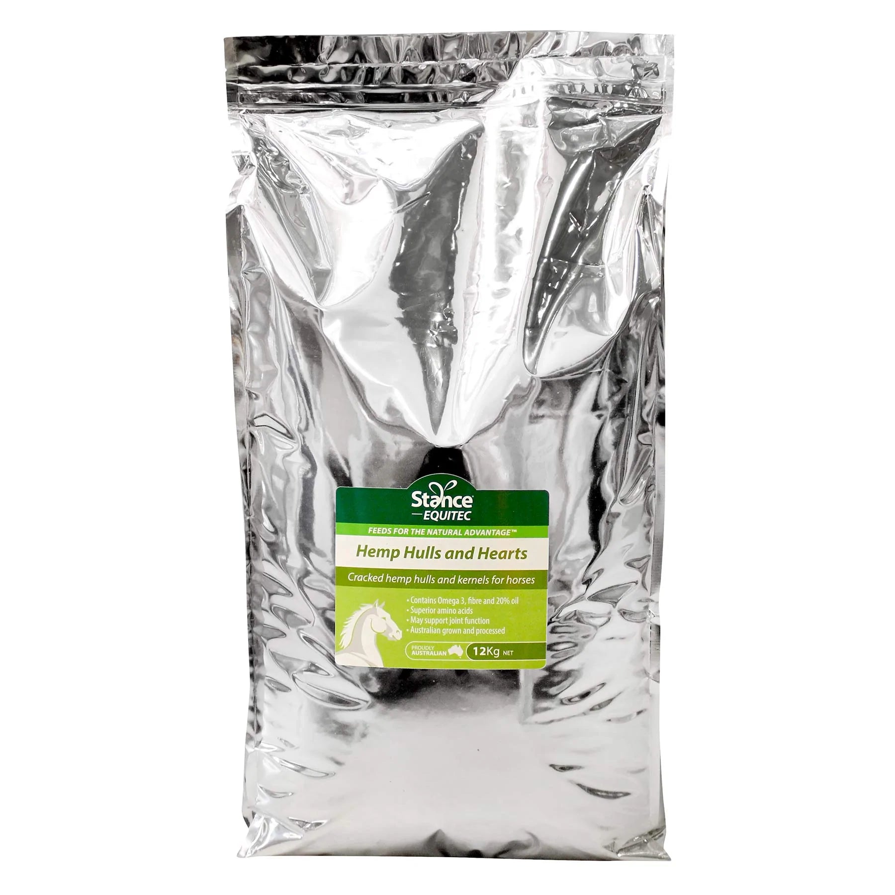 Stance Hemp Hulls Hearts 4kg - Woonona Petfood & Produce