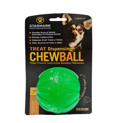 Starmark Everlasting Chew Ball Medium/lge - Woonona Petfood & Produce
