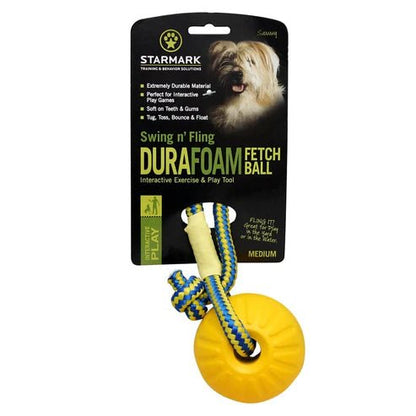 Starmark Swing and Fling Fetch Ball Medium - Woonona Petfood & Produce
