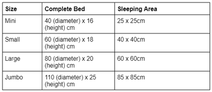 Superior Pet Bed Harley Artic Faux Fur - Woonona Petfood & Produce