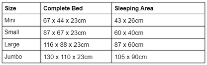 Superior Pet Bed Ortho Dog Lounger Artic Faux Fur - Woonona Petfood & Produce